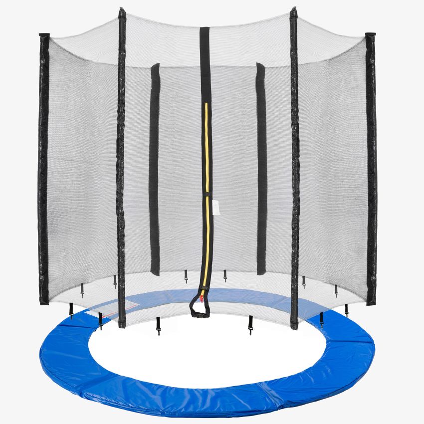 Trampolin Randabdeckung + Netz 244cm