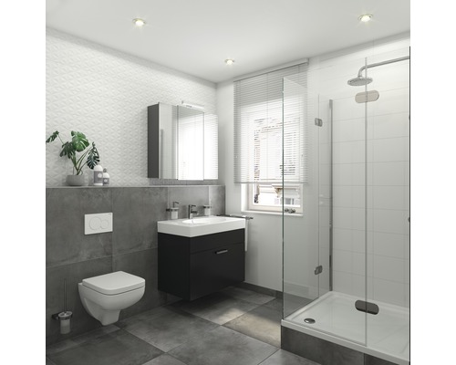Pelipal wastafelmeubel Boogie Mainz 80 x 48 cm glanzend wit 980998036