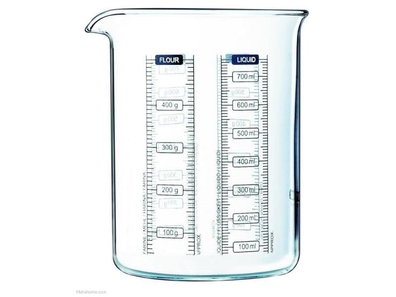 Pyrex Messbecher 7.5 dl, Transparent Für perfekte Mischungen
