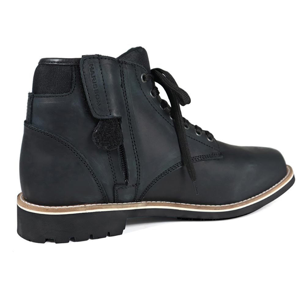 Harisson - Chaussures Custer Commando Noir