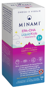 Minami EPA & DHA liquid Kids - Vetzurenpreparaat 100ML