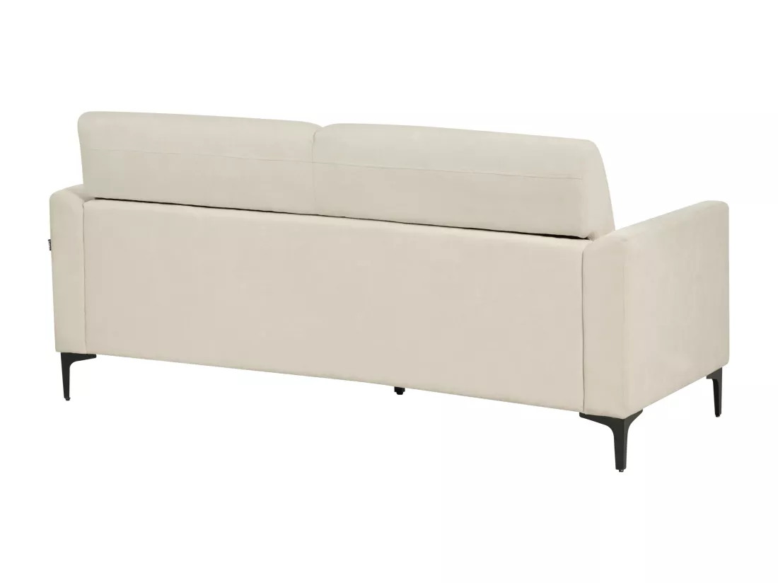 Canapé 3 places en tissu beige FENES