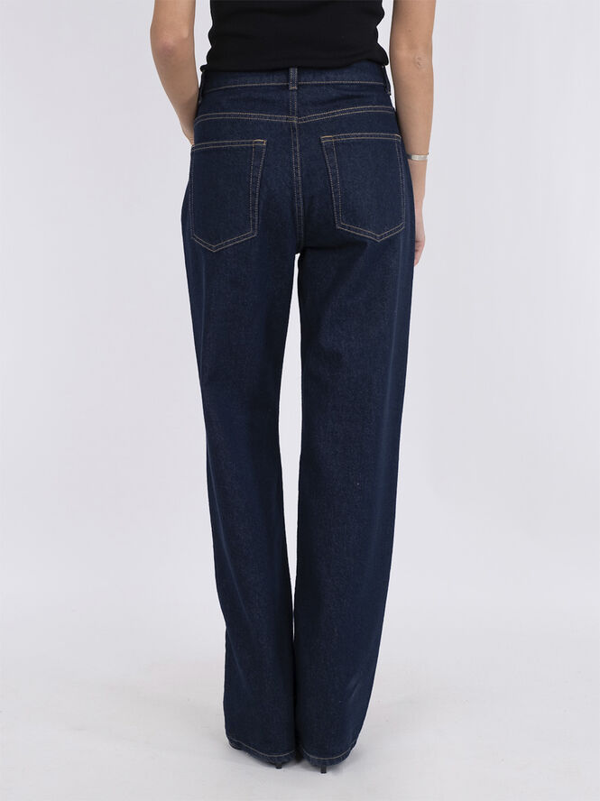 Neo Noir Simona D Pants Dark blue