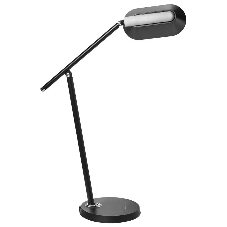 LEONIS - Bureaulamp LED - Zwart - Synthetisch materiaal