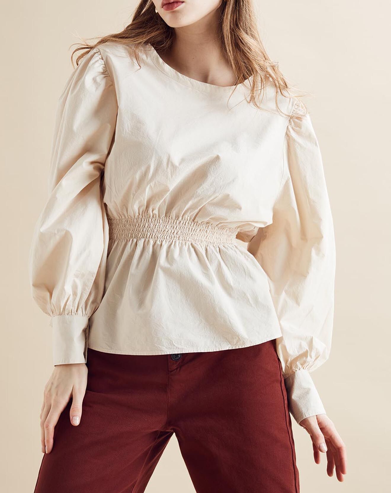 Chloé Stora Blouse Beirut écrue