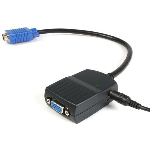 StarTech.com Câble répartiteur vidéo VGA alimenté par USB - 1x VGA (Mâle) vers 2x VGA (Femelle) - Noir