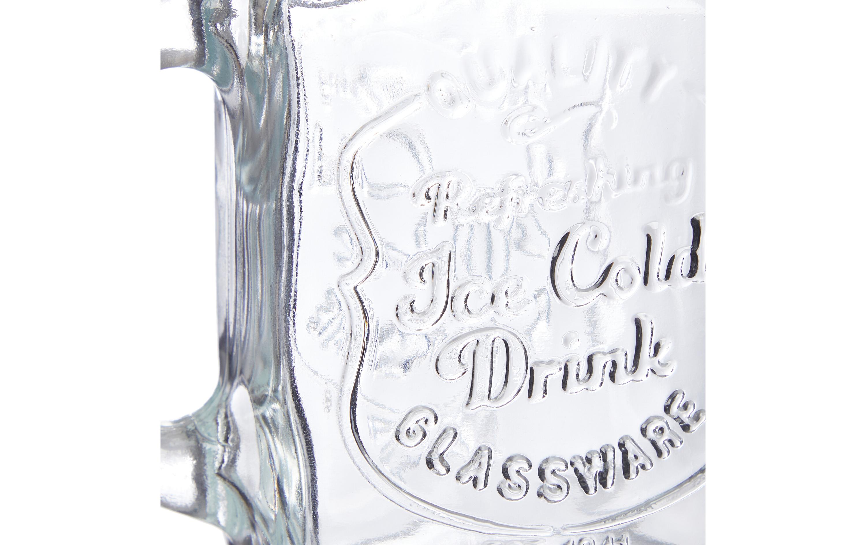 Trinkglas Summer 500 ml, 12 Stück, MehrfarbigLimonadengläser Set