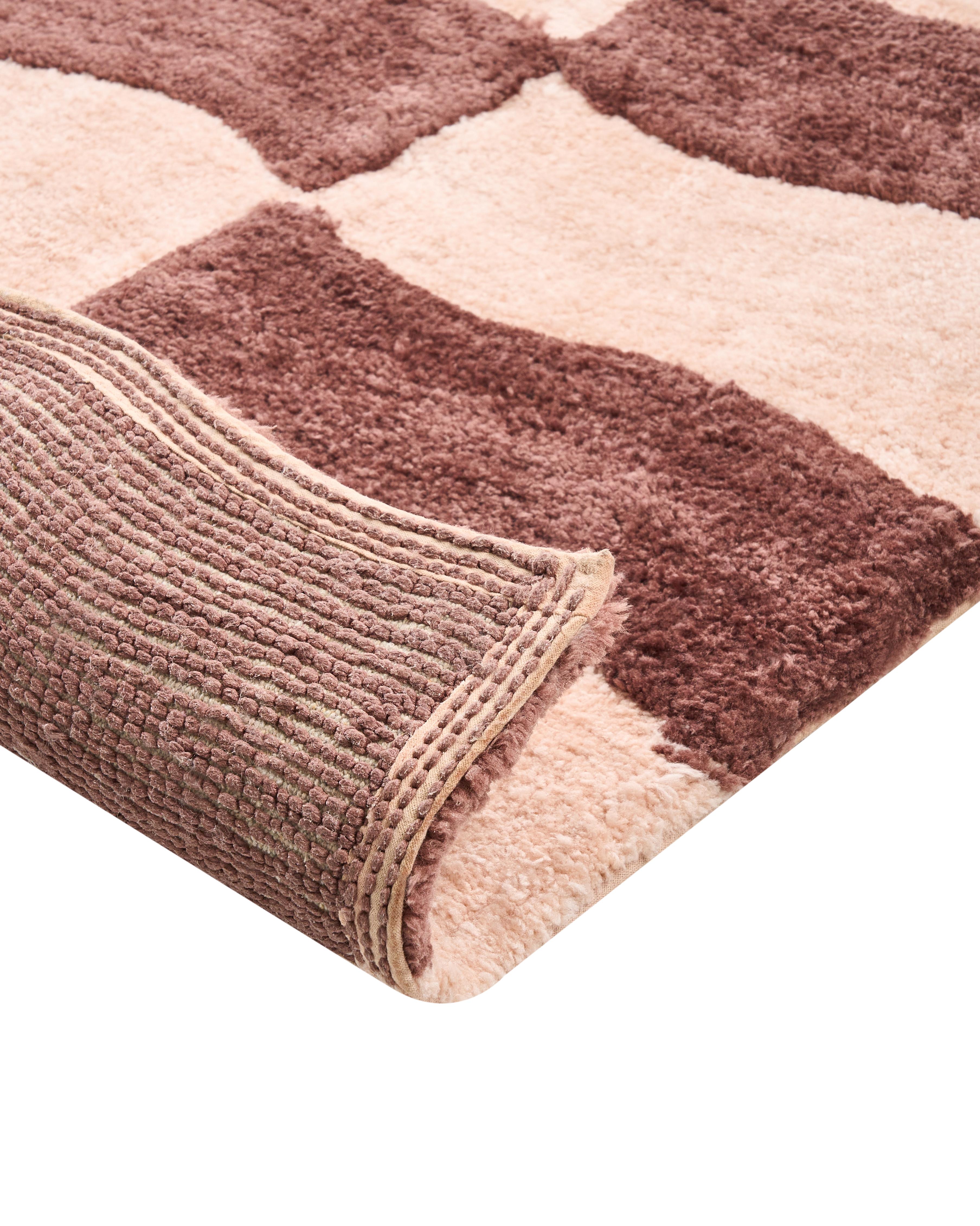 Badmat DIWANA Bruin/beige 60 x 90 cm