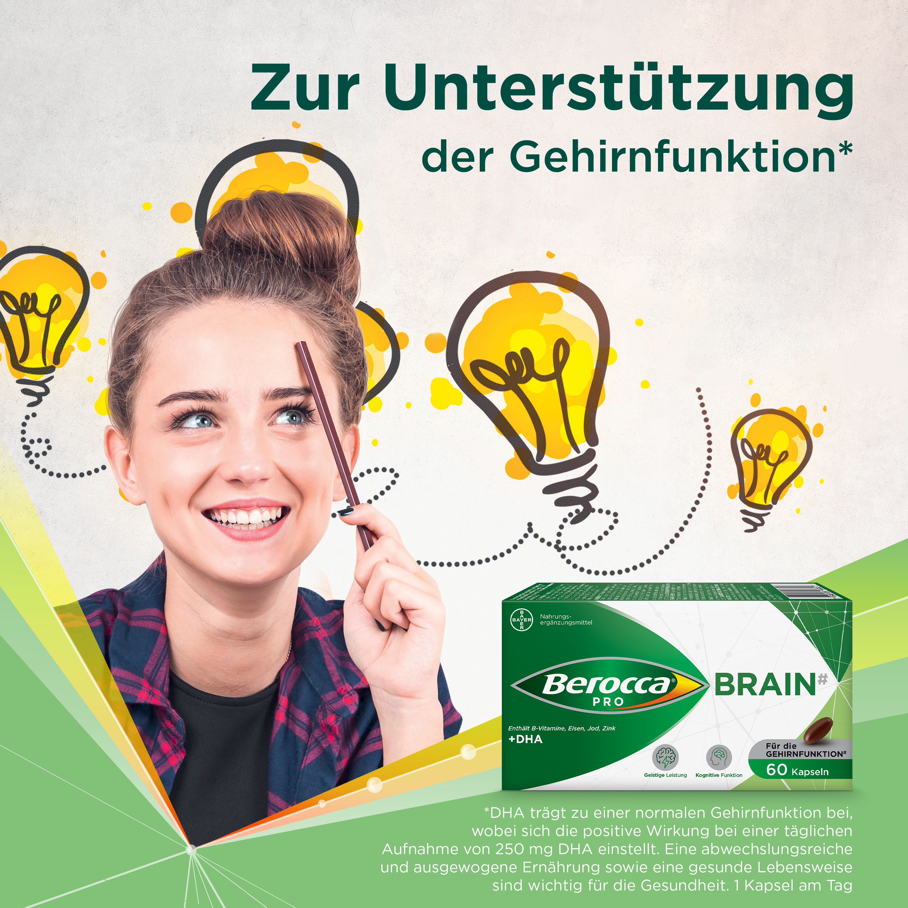 BEROCCA Pro Brain Kaps Blist 60 Stk