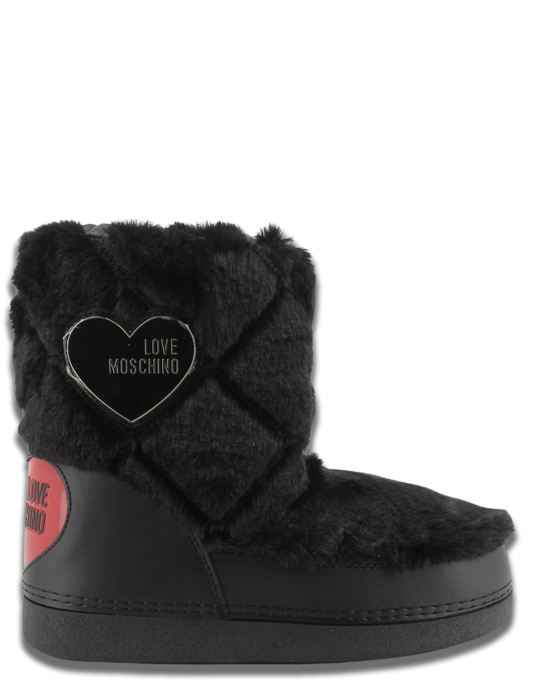 moschino love Boots Femme Après-Ski Noir