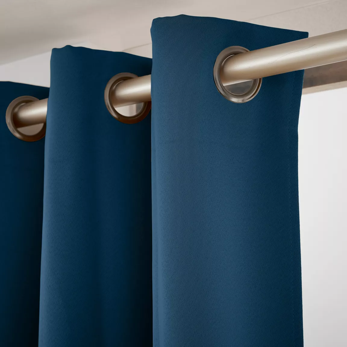 Rideau obscurcissant (140 x 180 cm) Dark Bleu pétrole