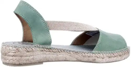 Ella Toni Pons groen - maat 44 espadrille groen - maat 44 Calandschoen