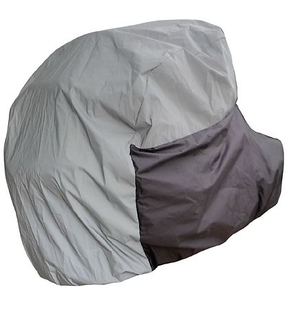 BabyDan Regenschutz Für Kinderwagen - 100 cm - Schwarz m. Reflek