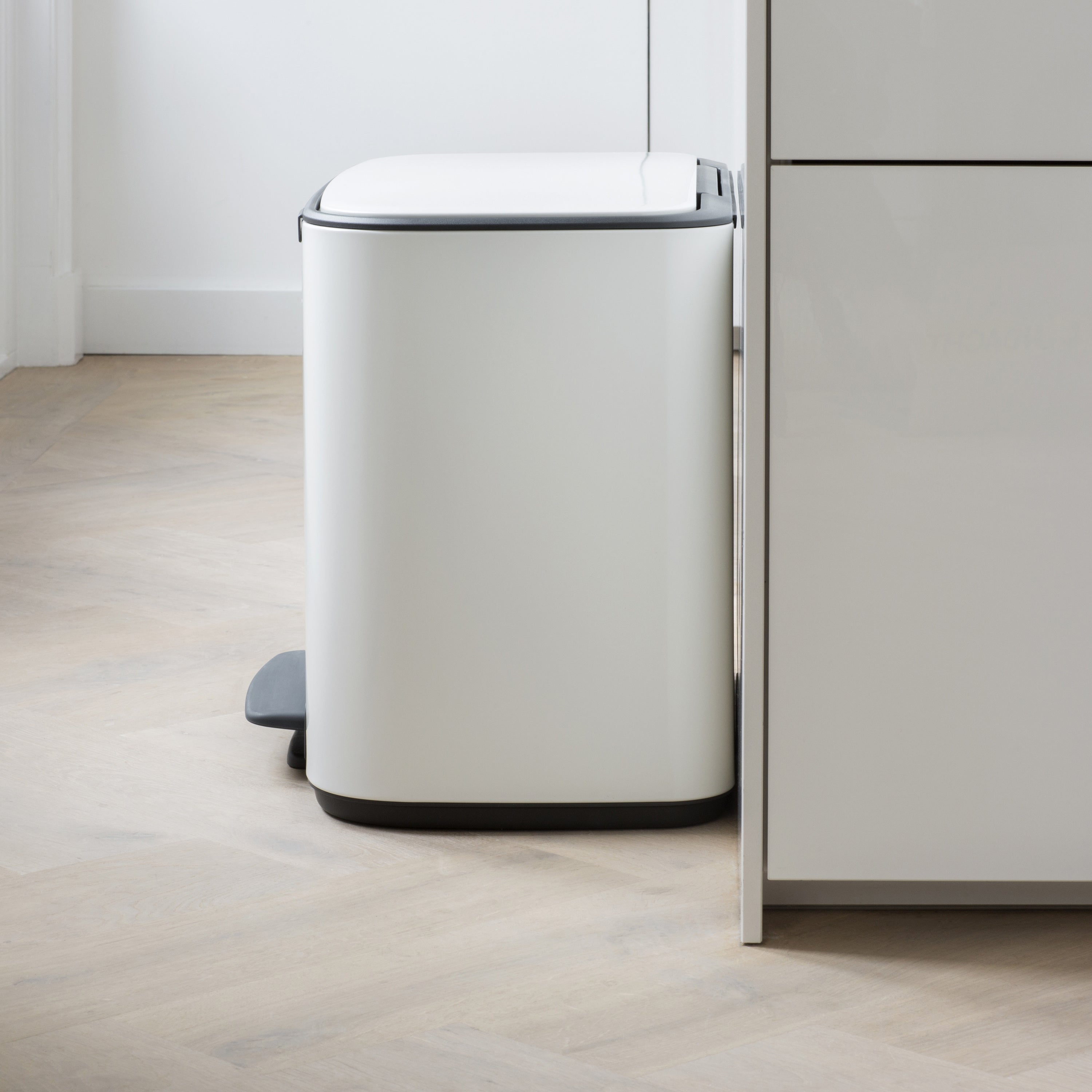 Brabantia Bo Pedaalemmer 11 +  23 L - Wit