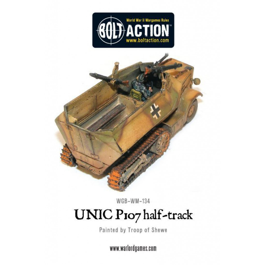 Bolt Action - German UNIC P107 Half-track