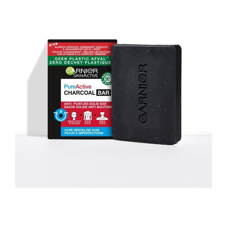 Garnier Pa Charcoal Bar So 100 Gram 135 1stuks