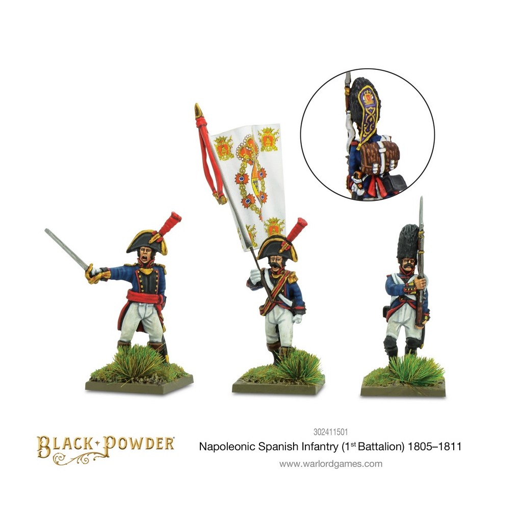 Napoleonic Spanish Infantry (1st Battalion) 1805-1811