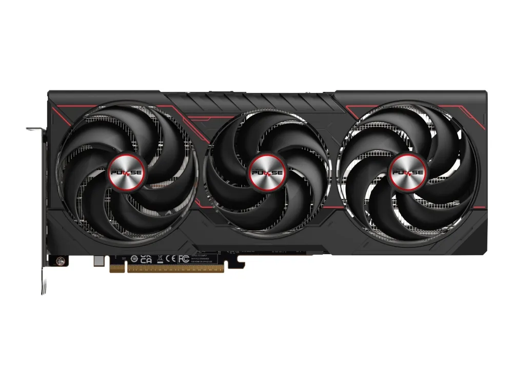 Sapphire Pulse Radeon RX 9070 XT - Grafikkort - Radeon RX 9070 XT - 16 GB GDDR6 - PCIe 5.0 x16 - 2 x DisplayPort, 2 x HDMI