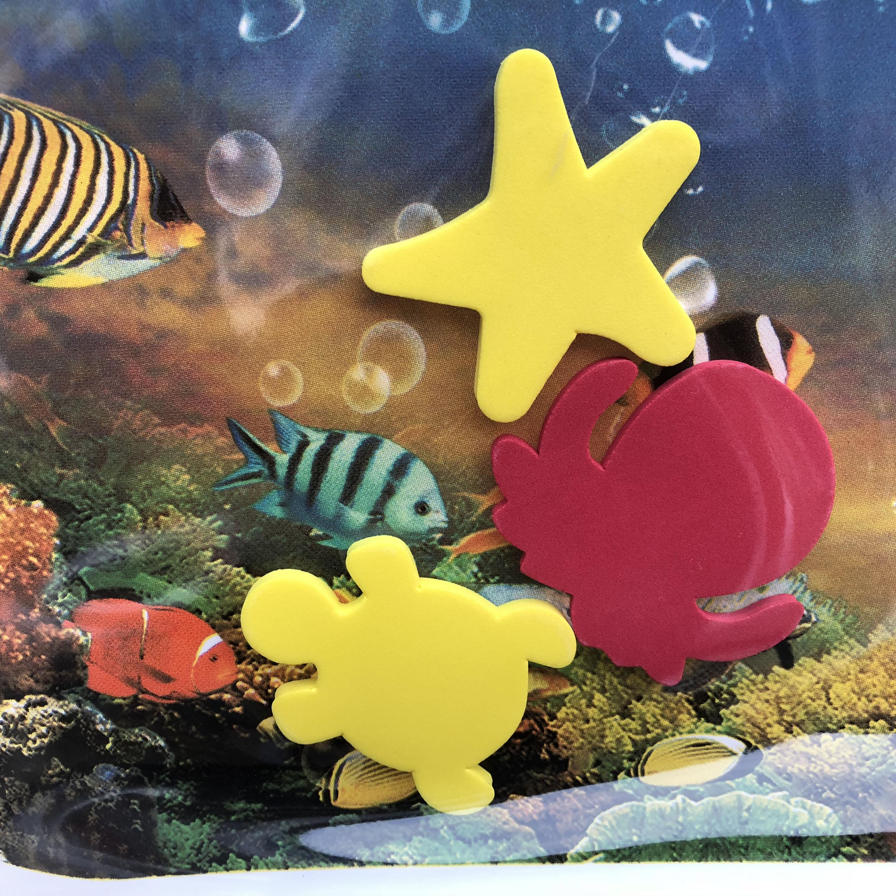(68x48cm) Baby Wasser Spiel Matte Aufblasbare Bauchzeit Matte - Bunt