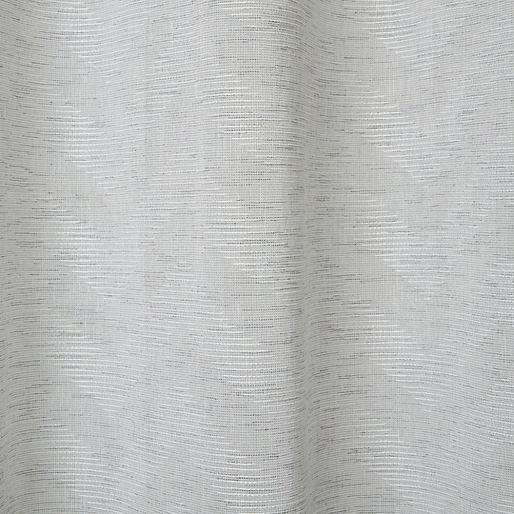Voilage GoodHome Cormack gris l.140 x H.260 cm