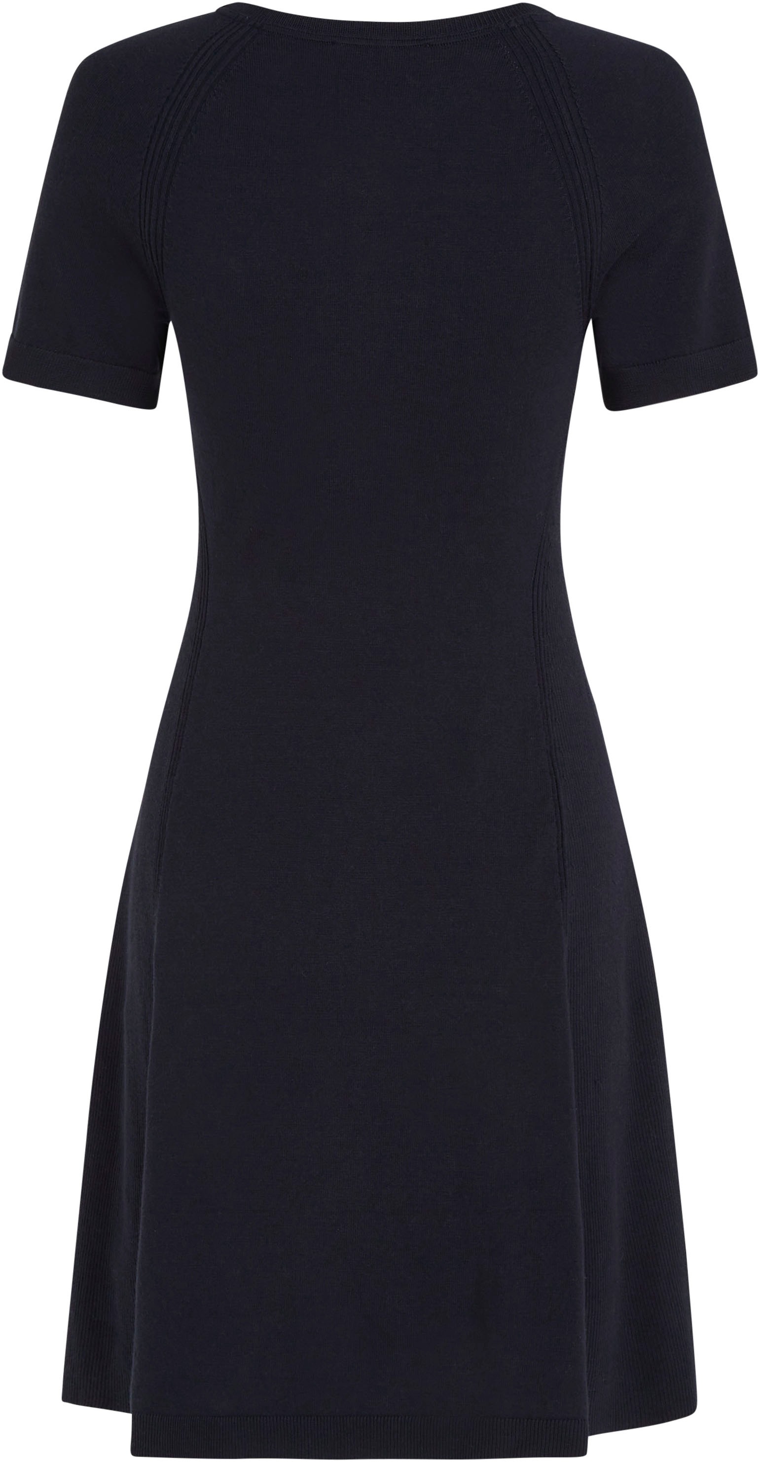 Tommy Hilfiger Jerseykleid »CO JERSEY STITCH F&F DRESS« mit Logostickerei auf der Brust