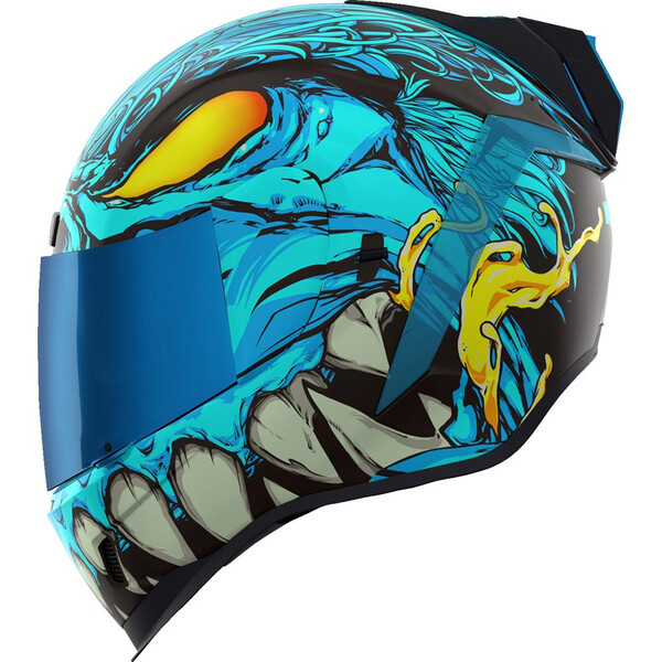 Icon - Casque Airform MIPS® Manik'RR™ Turquoise / Jaune