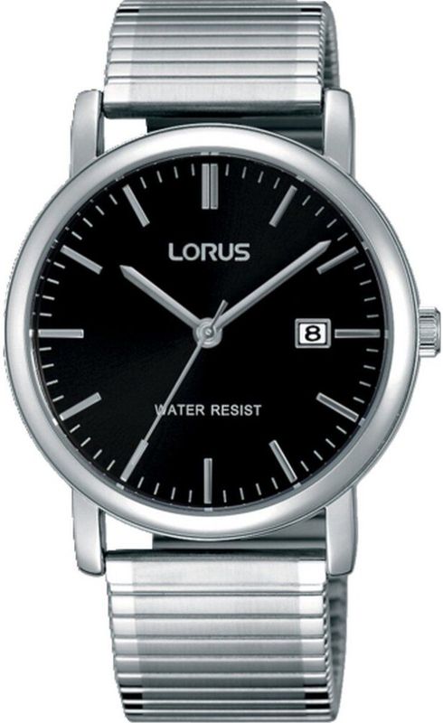 Lorus - Staal Horloge - Zilver - Metaal Band - Spatwaterdicht