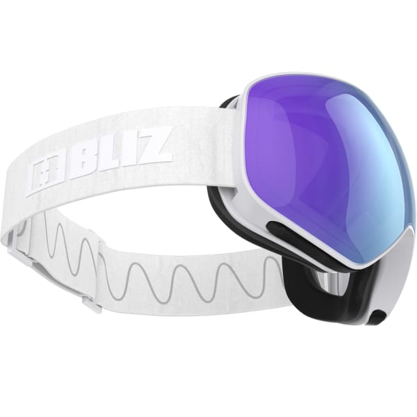 Masque de ski BLIZ FLOZ MATT WHITE/BROWN W BLUE MULTI