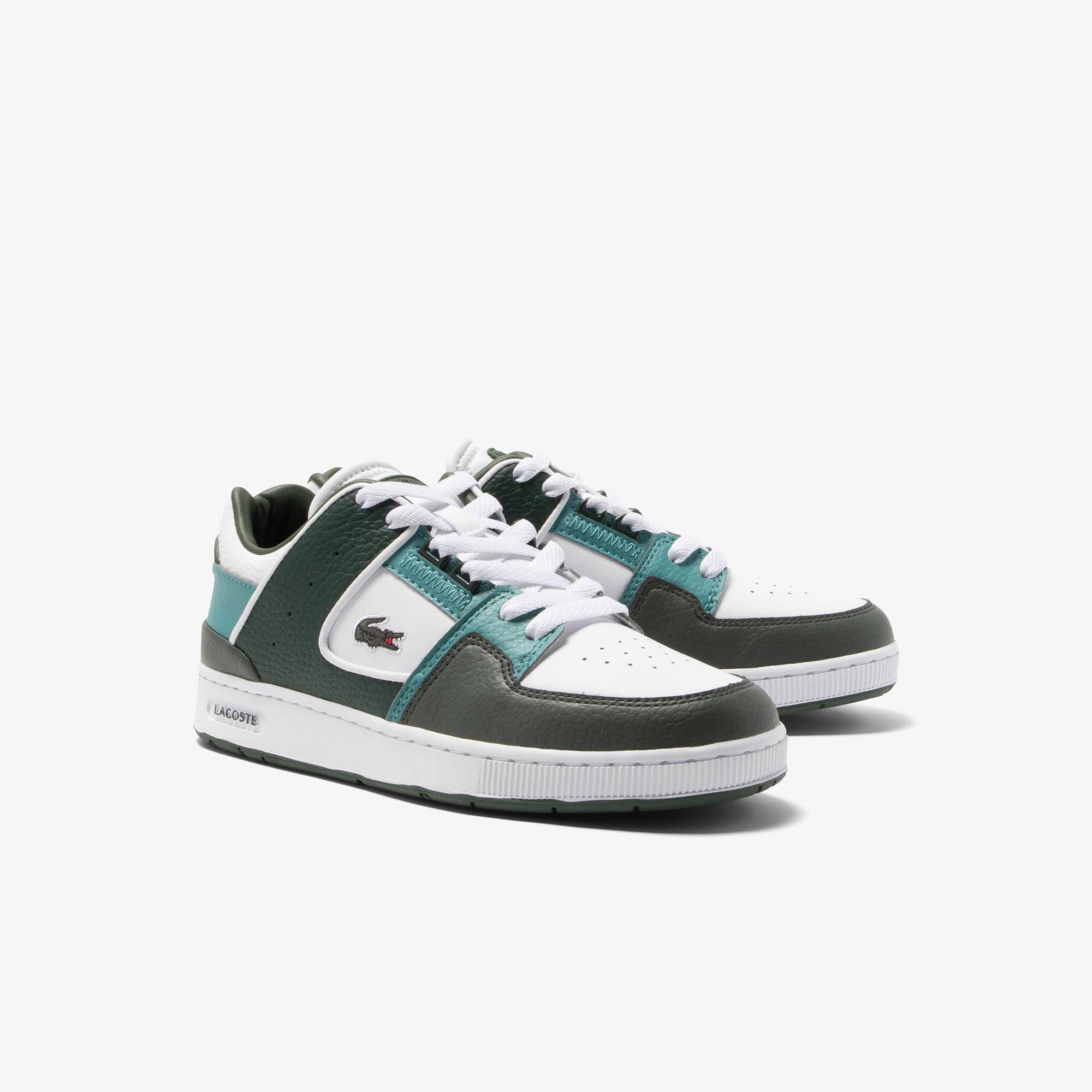Sneakers Court Cage femme en cuir et synthétique Sneakers - Blanc - Lacoste - Femme