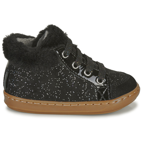 Shoo Pom - BOUBA ZIP HAIR - Noir / Doré