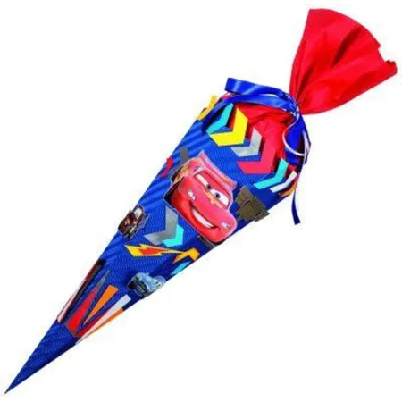 Nestler Bastelschultüte Cars 2, 68cm, 6-eckig