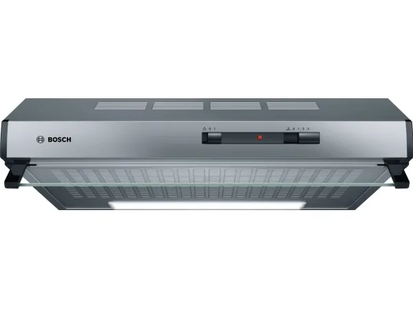 Bosch Serie | 2 DUL62FA51 - Hætte - standard - bredde: 60 cm - dybde: 52.5 cm - udtrækning og recirkulation (-) - med intern motor - rustfrit stål