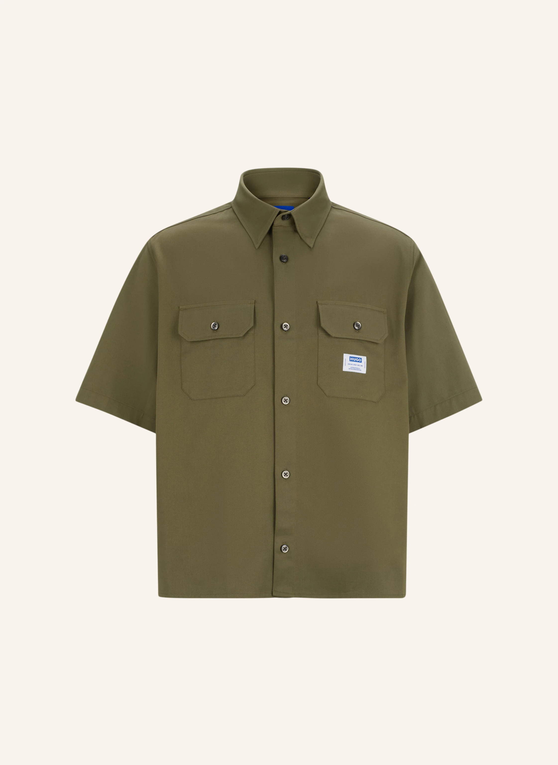 HUGO Casual Hemd EKYNO Oversize Fit