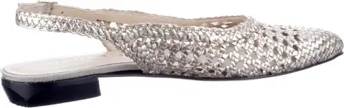 Brunate goud/platina 11855 - maat 42.5 slingback goud/platina - maat 42.5 Calandschoen