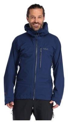 Veste Imperméable Rab Firewall Bleu