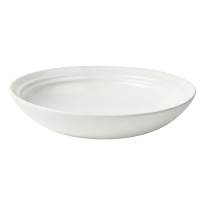 Broste Copenhagen Assiette creuse en grès Stevns | Blanc