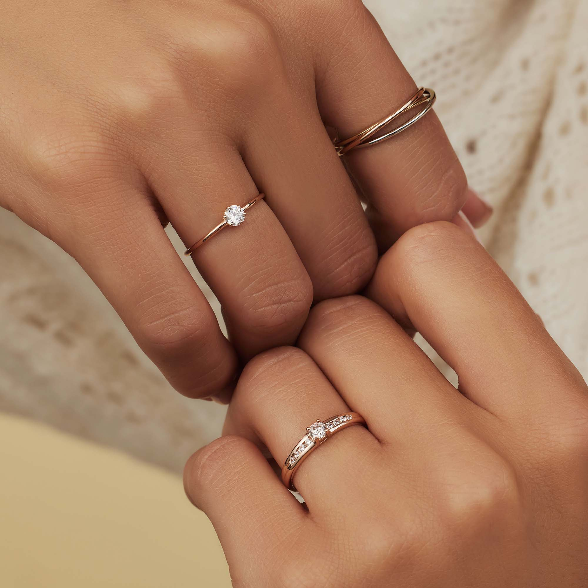 ring, verlovingsring Isabel Bernard Isabel Bernard Rose