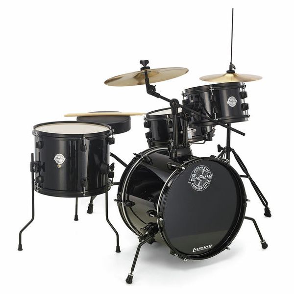 Ludwig Pocket Kit - Black Sparkle