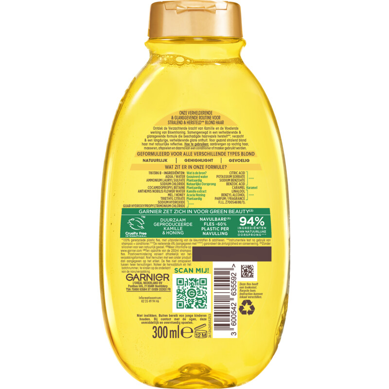 Loving Blends Sun-kissed chamomile shampoo