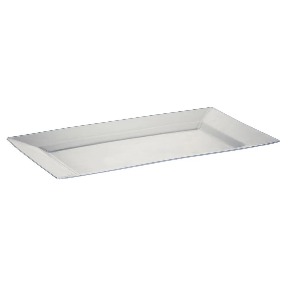 Plateau réutilisable transparent x10