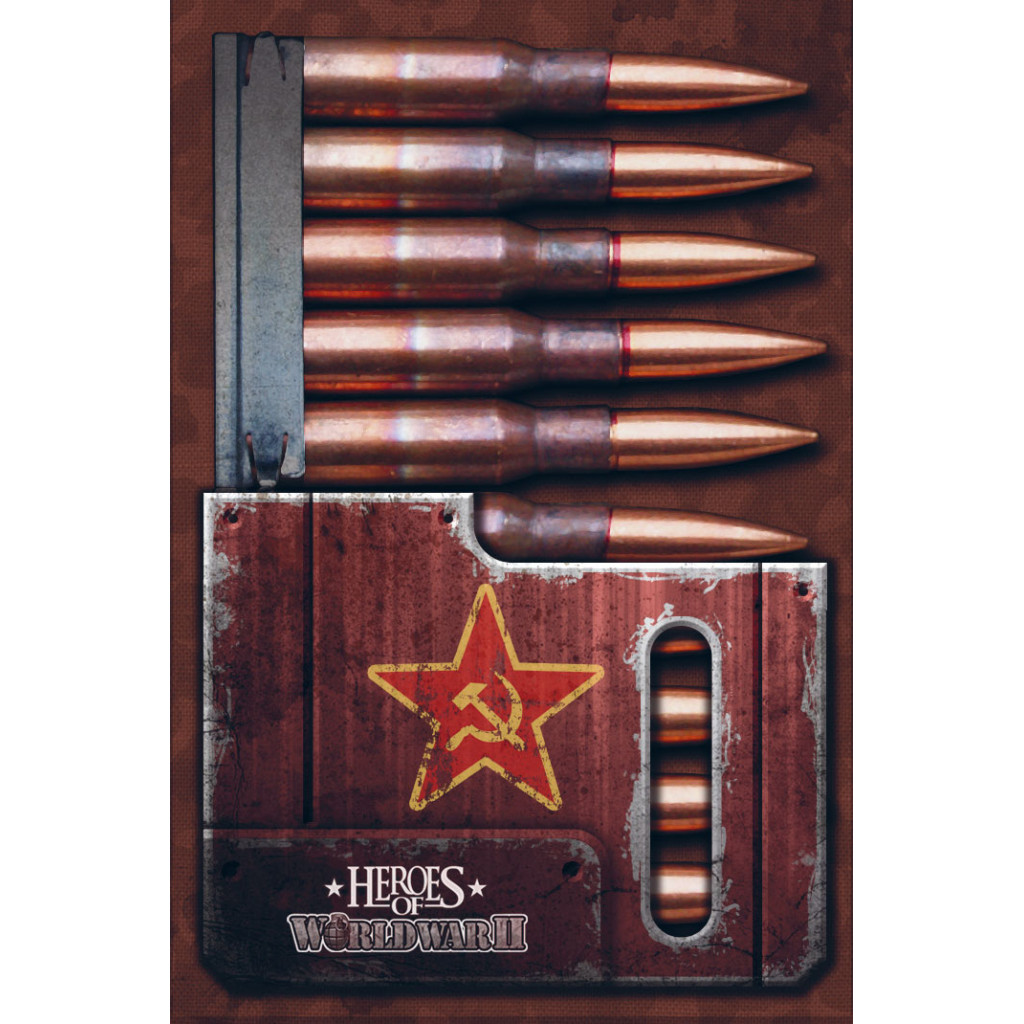 Heroes of WW2 : Russian Deck box & Sleeves