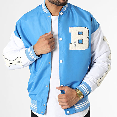 Veste Teddy LL2019-B Bleu