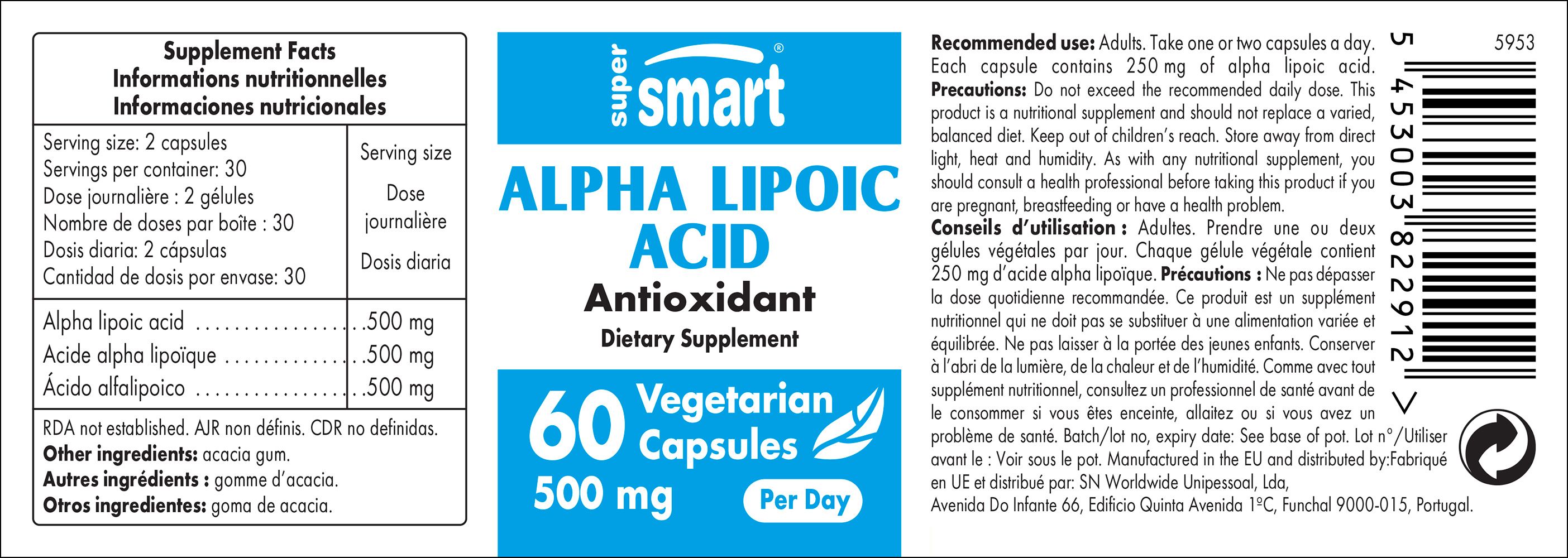 Alpha-Liponsäure - SuperSmart