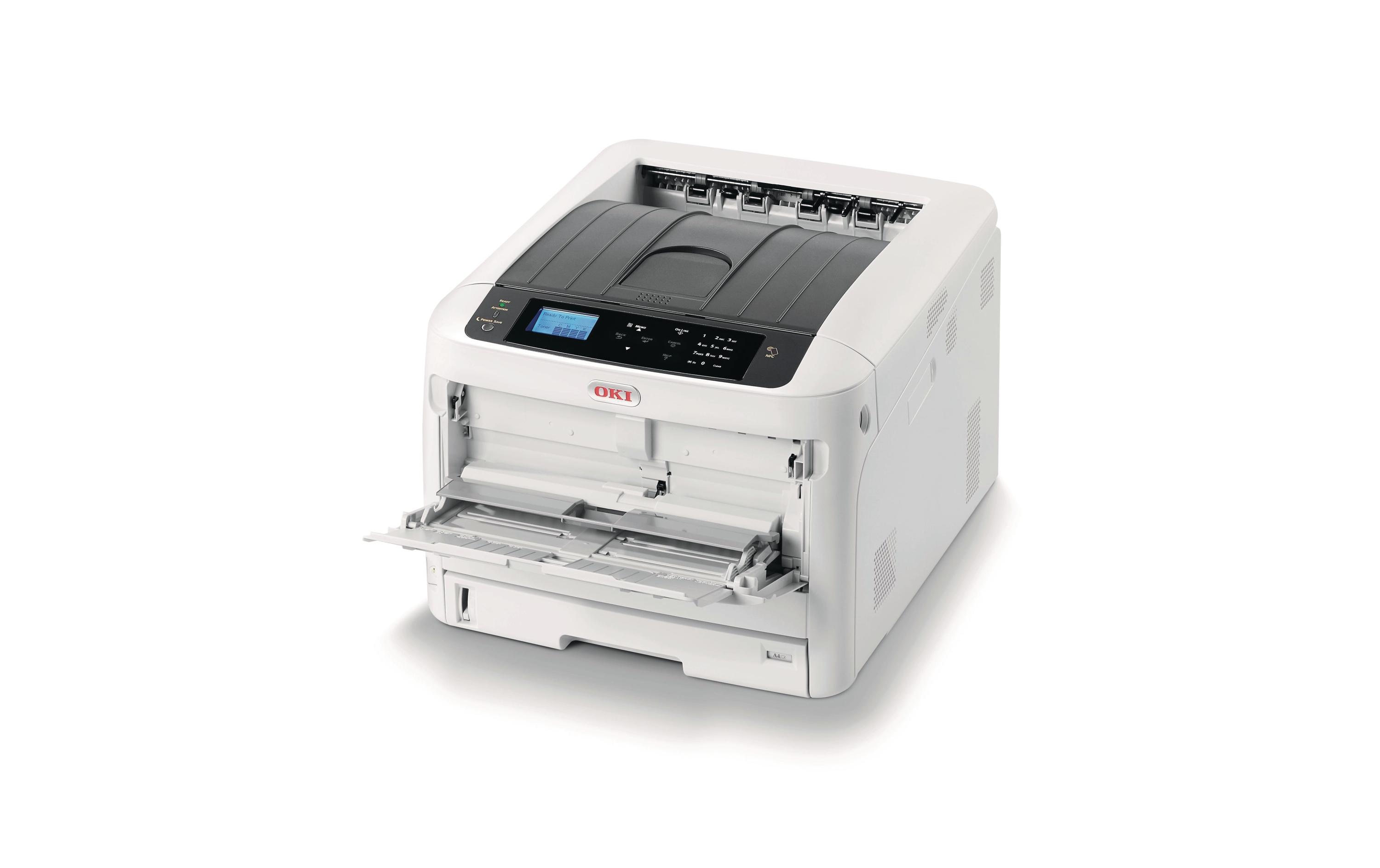 Drucker C824DN<br>Kompakter, netzwerkfähiger Farb-Laserdrucker für Formate bis A3