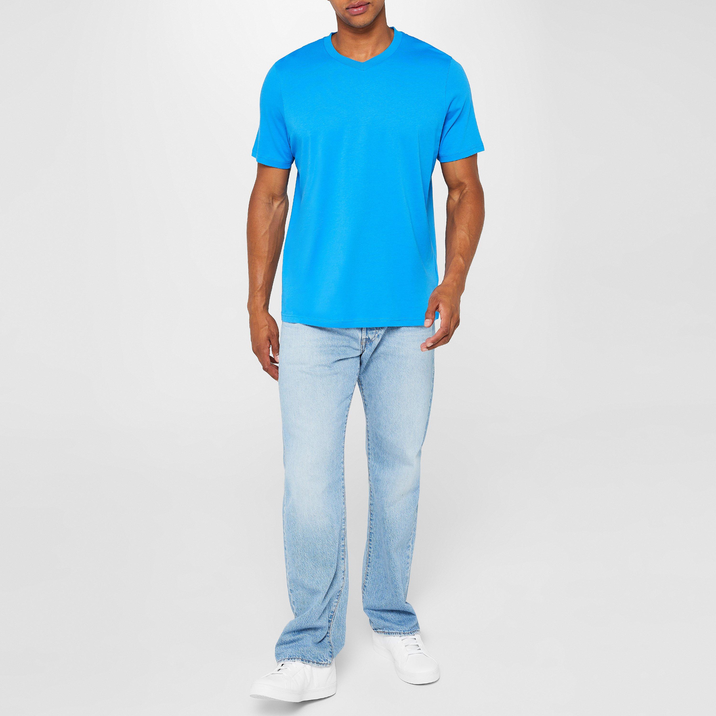 Donnay Three Pack V Neck T Shirt Mens