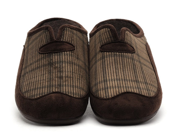 La maison de l espadrille chaussons homme 6719 6 marron