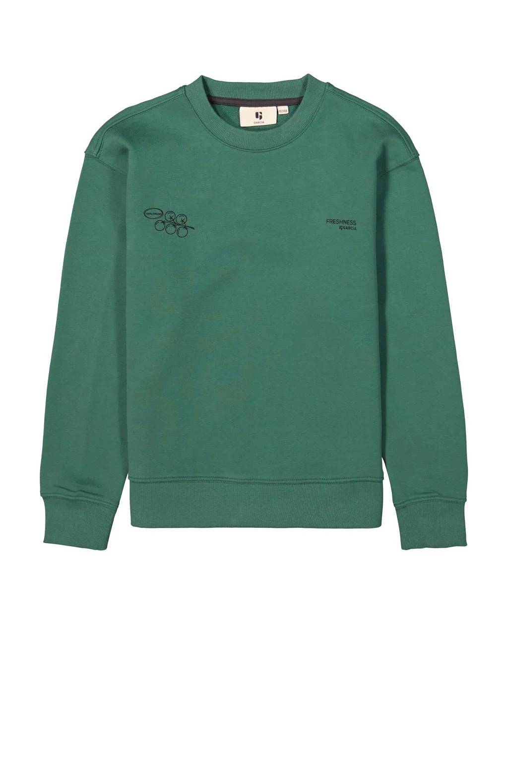 Garcia sweater donkergroen