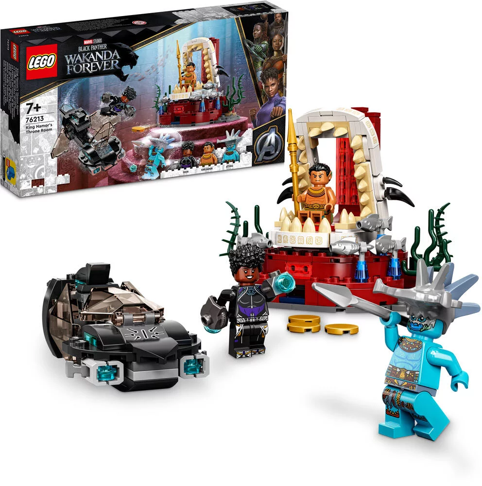 LEGO®MARVEL SUPER HEROES 76213 - LA SALLE DU TRONE DU ROI NAMOR