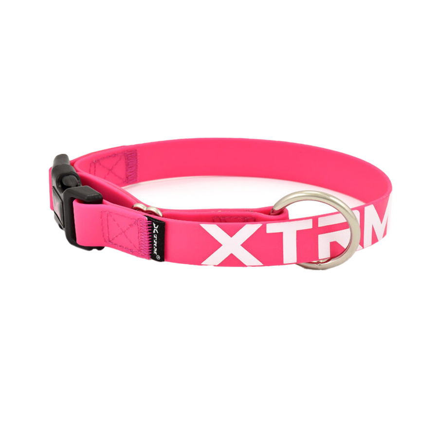 Coleira para cães X-TRM rosa em PVC