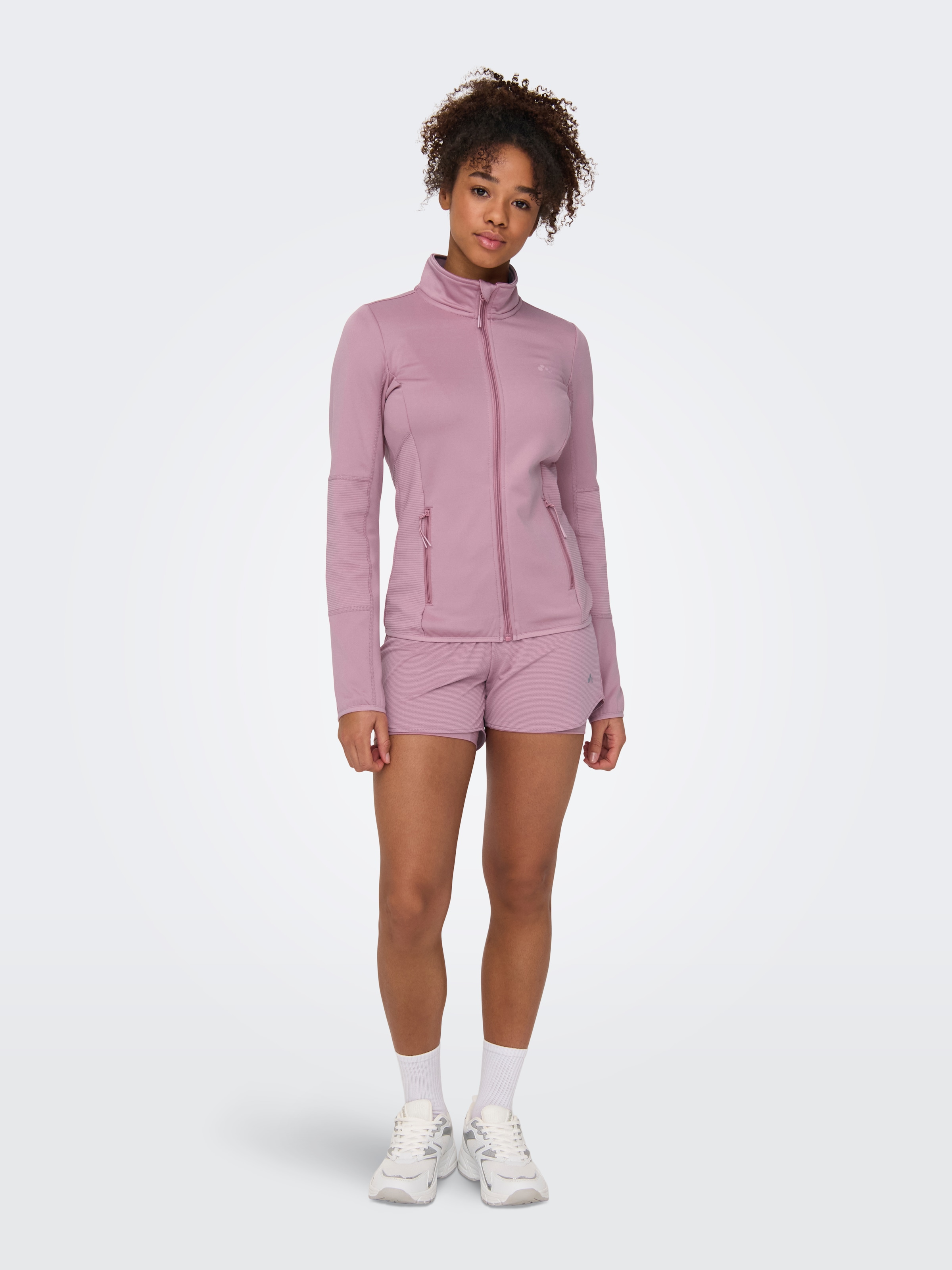 ONLY Play Trainingsjacke »ONPJETTA HN FLEECE JCK - NOOS« ohne Kapuze